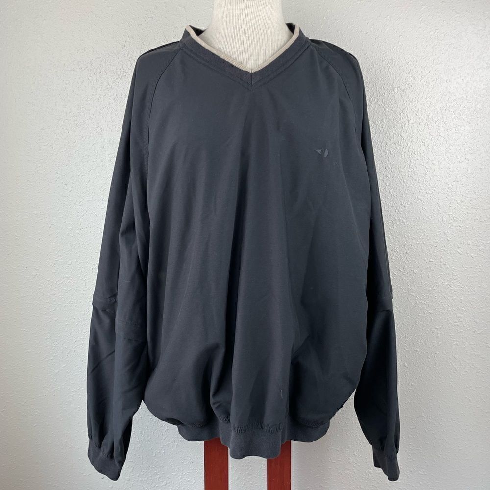 Grand Slam Golf Men's V-Neck Pullover Windbreaker XL EUC